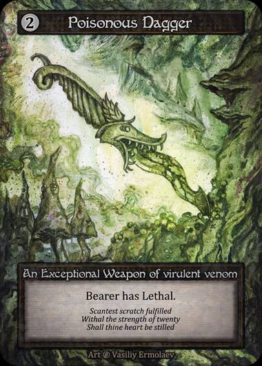 [Artifact] Poisonous Dagger [beta-Exceptional]